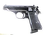 This is my 1971 Walther PP pistol in .32acp. It was a police issue at the Lower Saxony Police Department in Germany, probably in the 1960s.