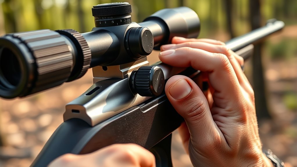 adjusting scope windage direction