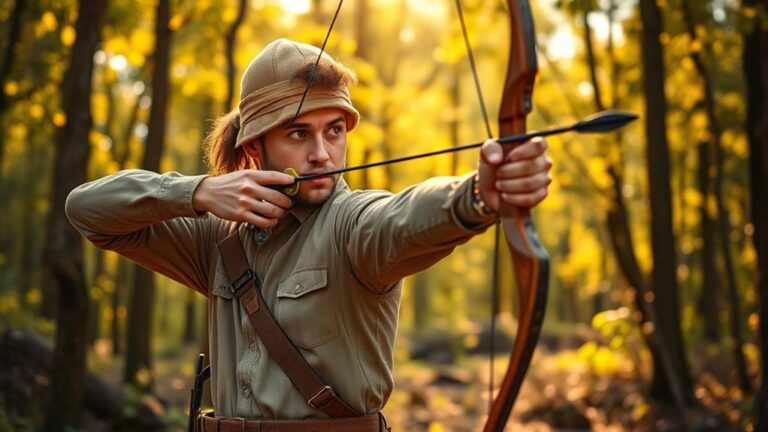 aiming recurve bow sightless