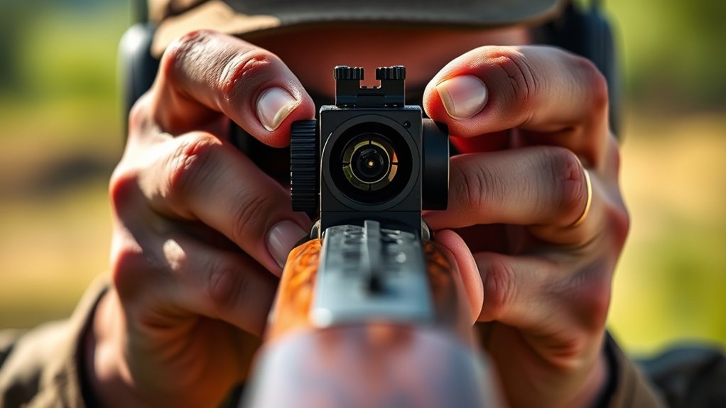 align front sight precisely