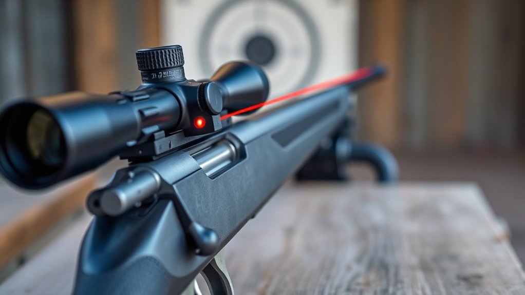 aligning rifle and sights