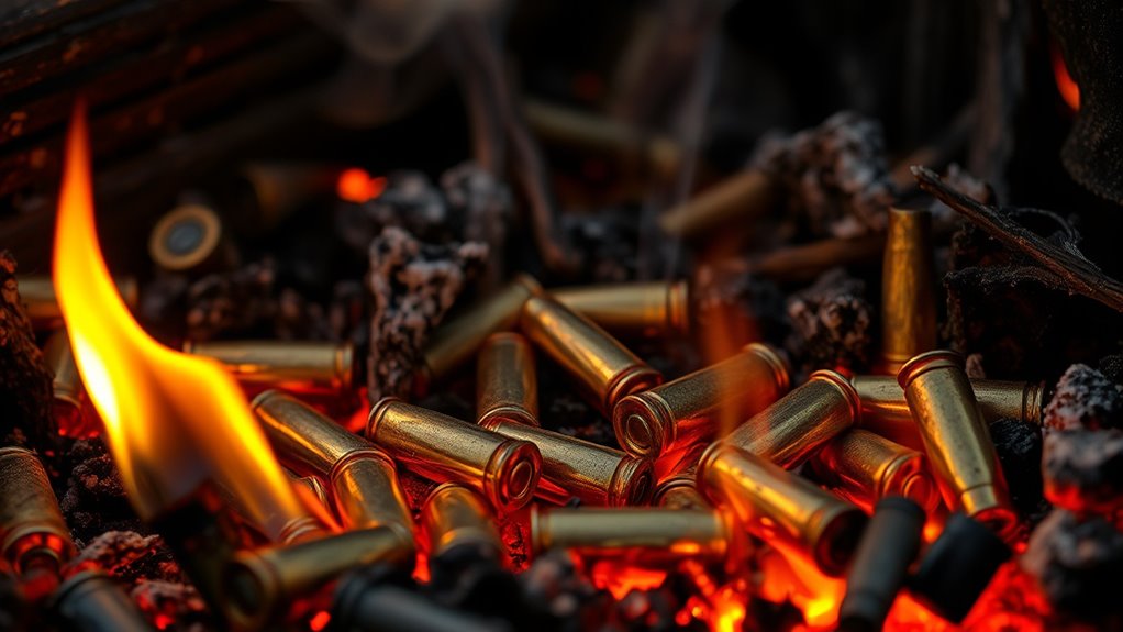 ammo fires pose explosion risks
