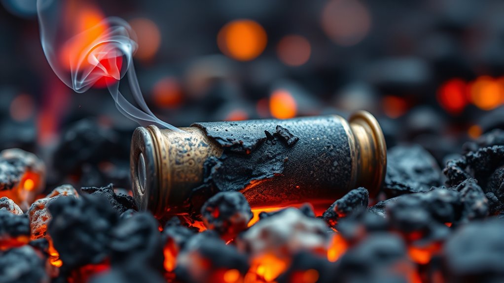 ammunition ignites uncontrollably