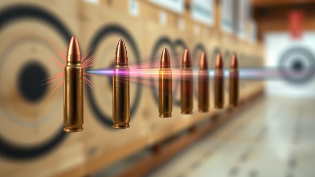 ammunition weight affects velocity