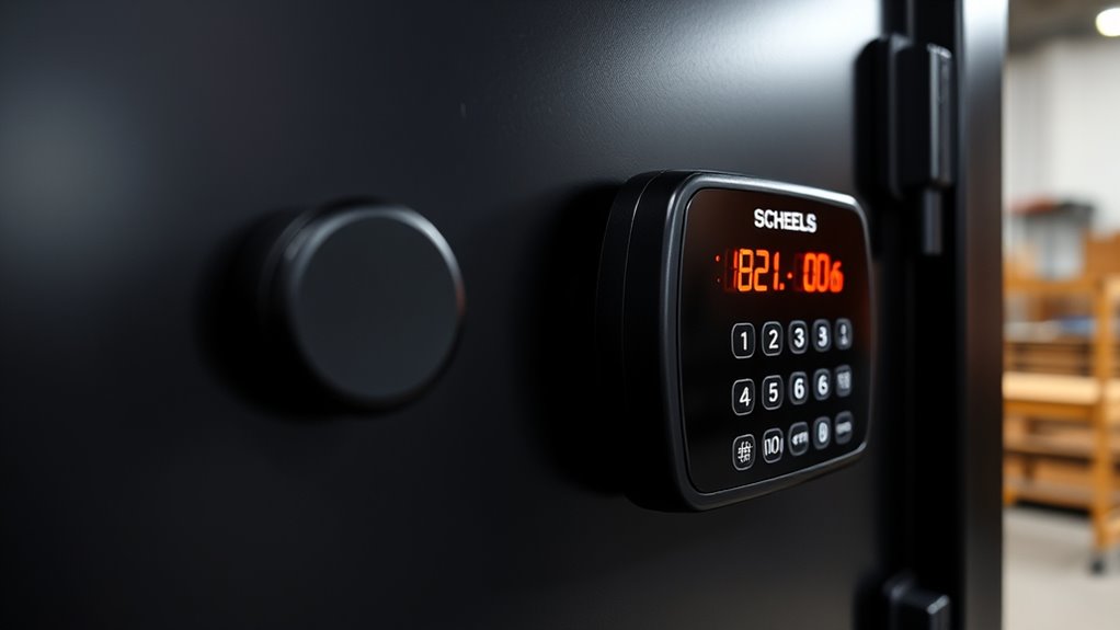 biometric alarm secure access