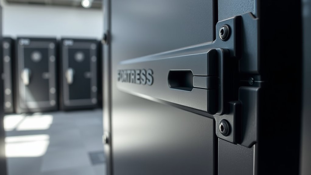 biometric durable fire resistant security