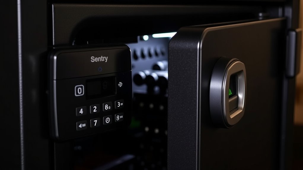 biometric electronic auto locking