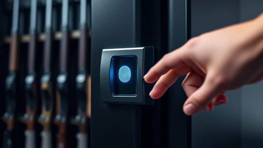 biometric safes ensure secure access