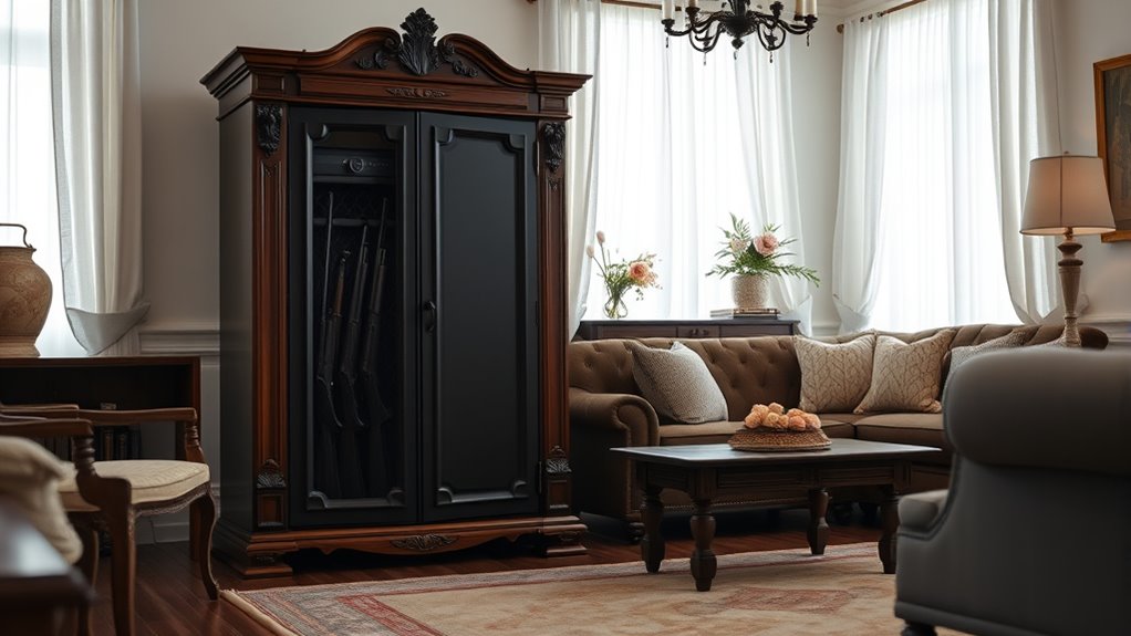 camouflage safe with furniture