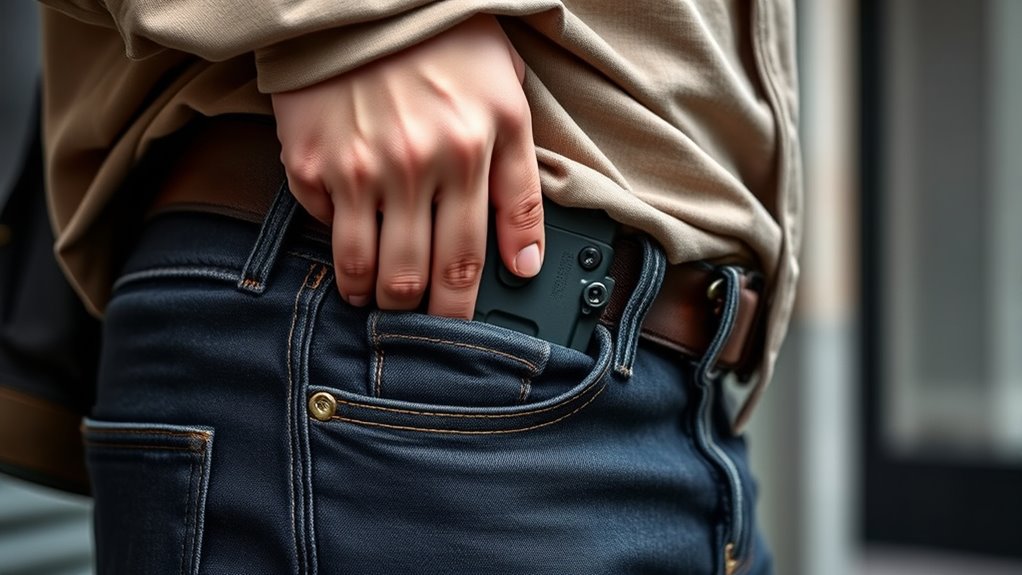 carrying without holster situations