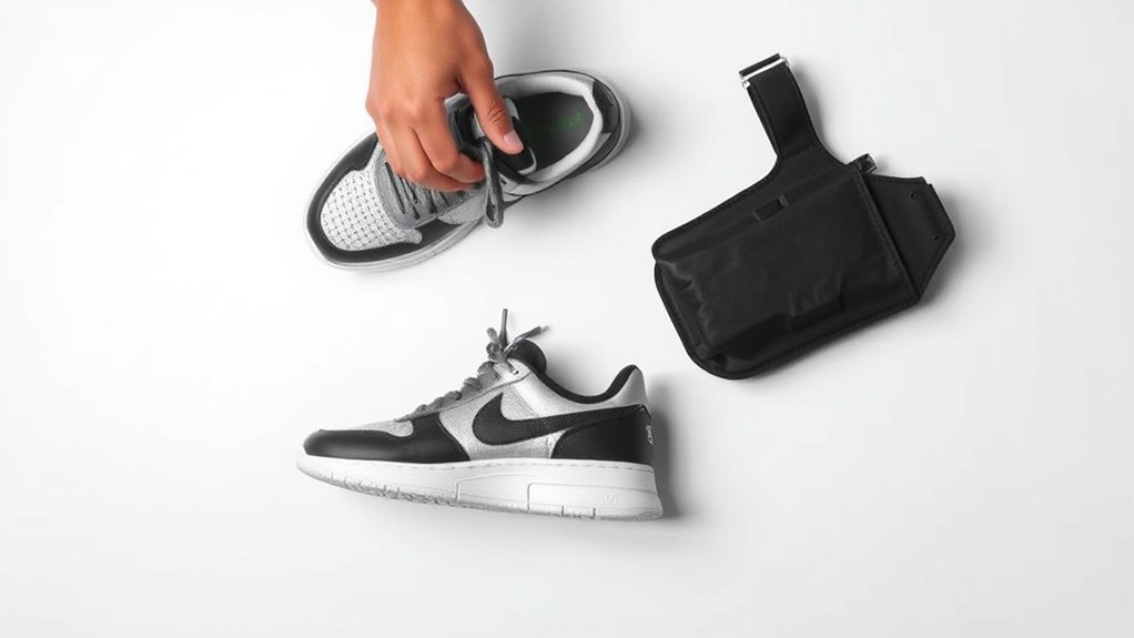clean dry untangled sneakers