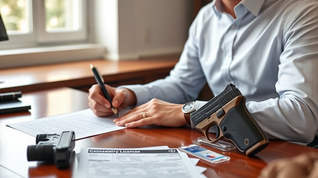 concealed carry application steps