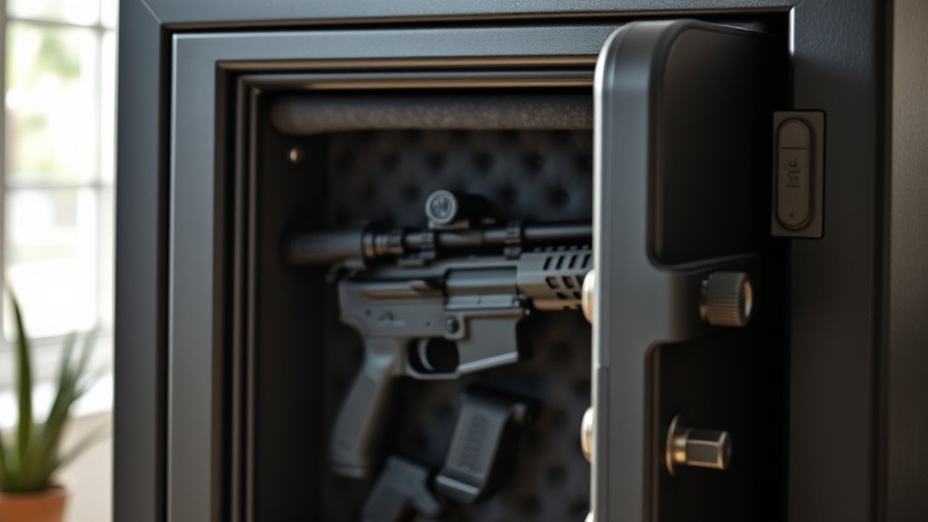 customizable quick access firearm safes