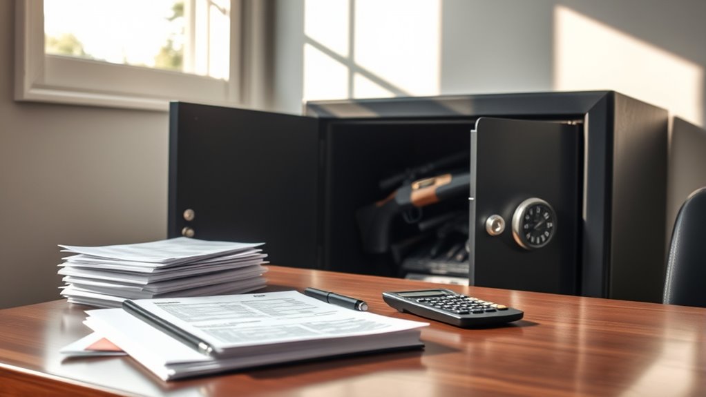 deductible business firearm safe