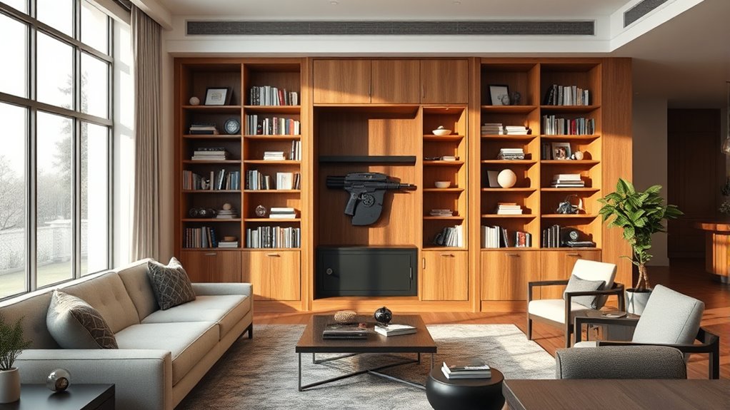 discreet accessible safe placement