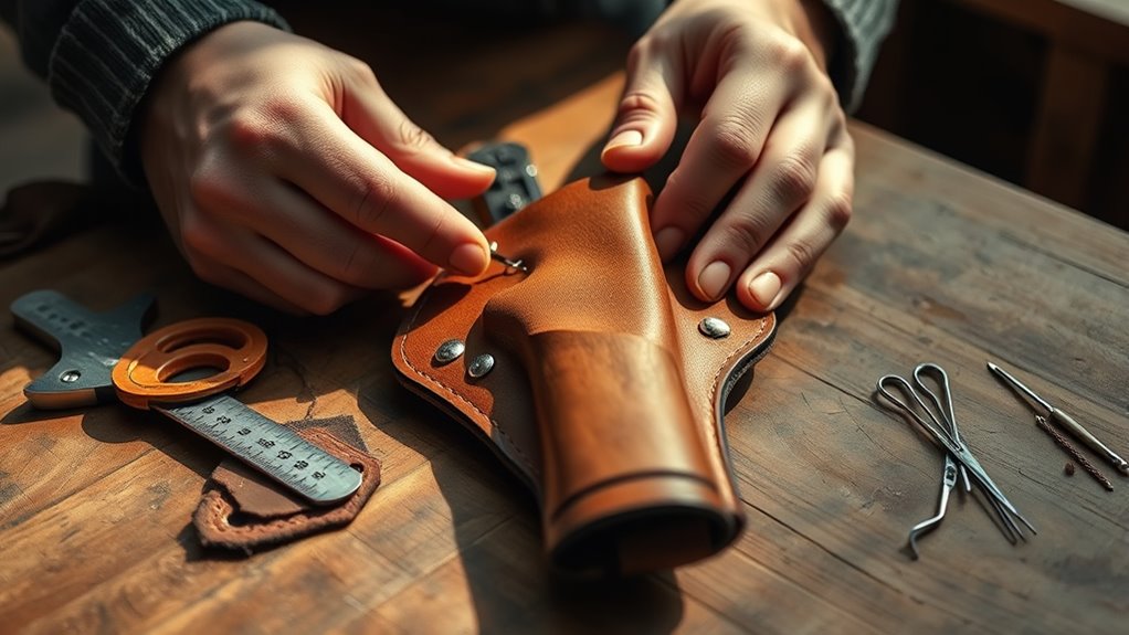 diy gun holster tutorial