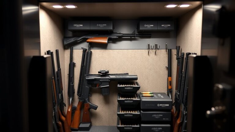 efficient gun safe organization