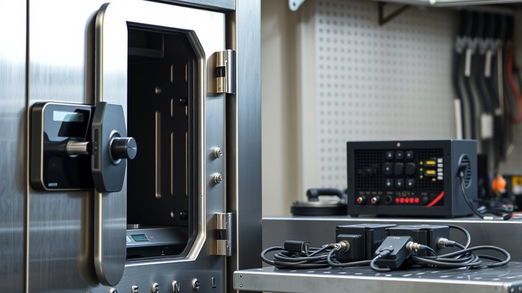 electronic locks are vulnerable