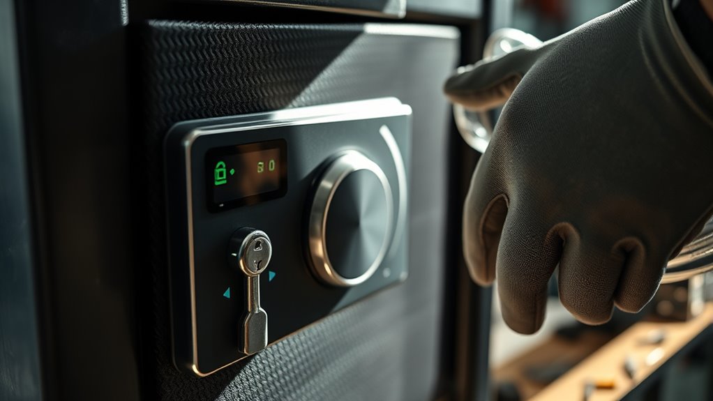 emp damages electronic locking systems
