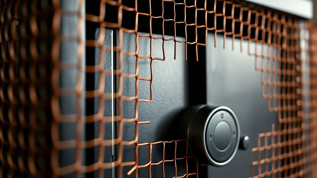 emp protection with shielding