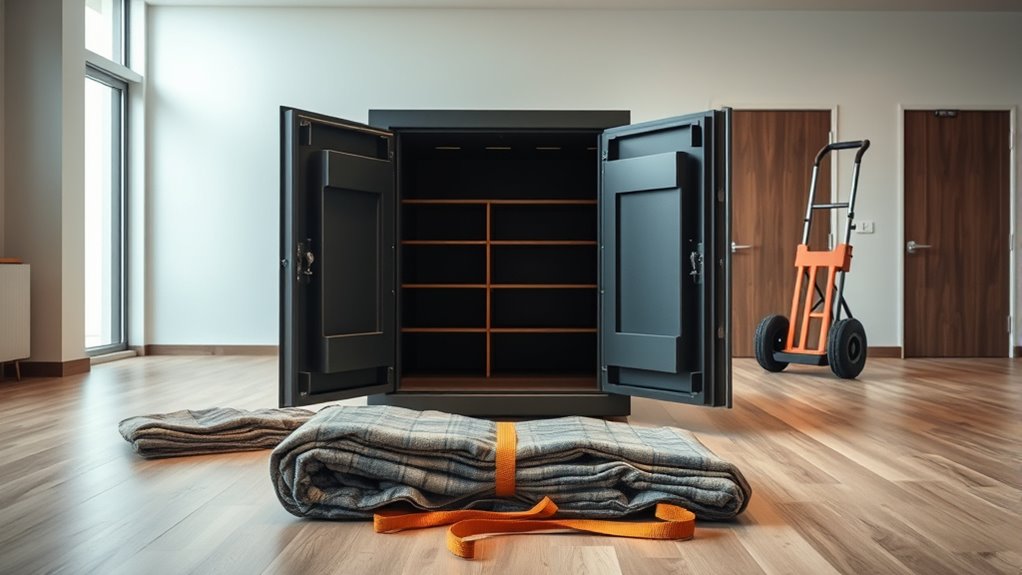 empty organize ensure safety