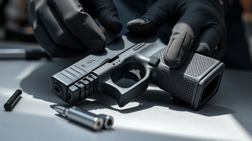 ensure glock is unloaded