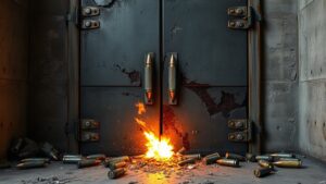 How Much Explo Ammo to Destroy an Armored Double Door