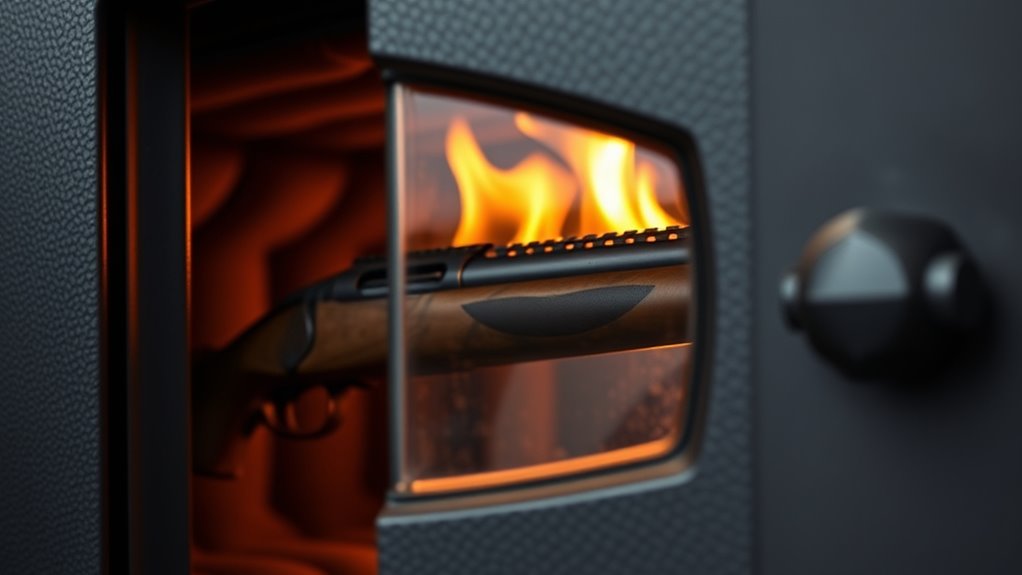 fire resistant protective firearm safes