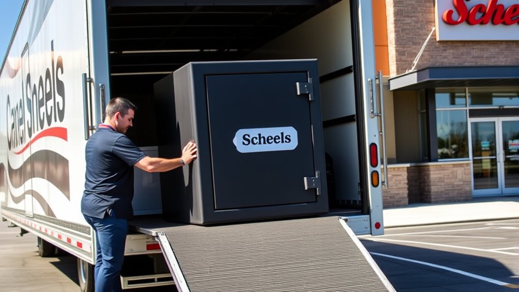 flexible delivery and pickup options