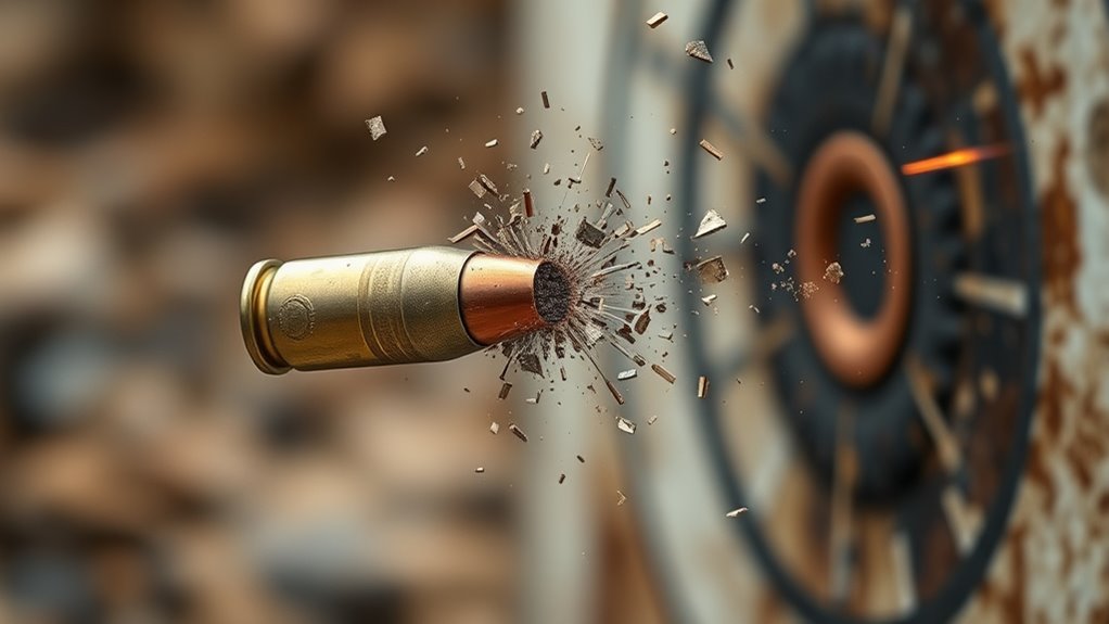 fragile impact disintegrating ammunition