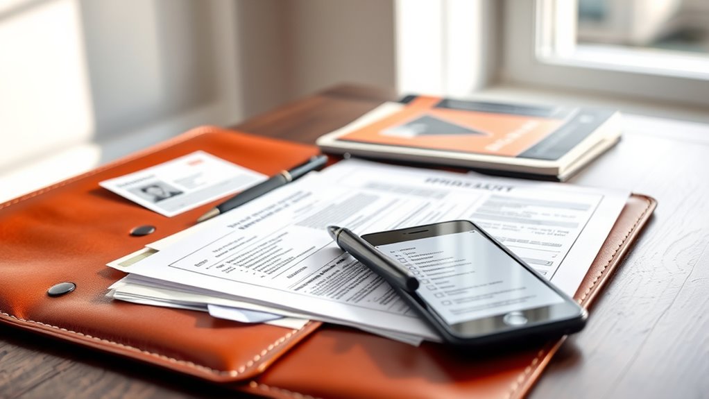 gather documents for permit application