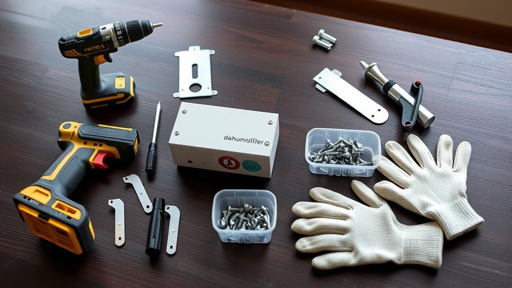gather tools and materials