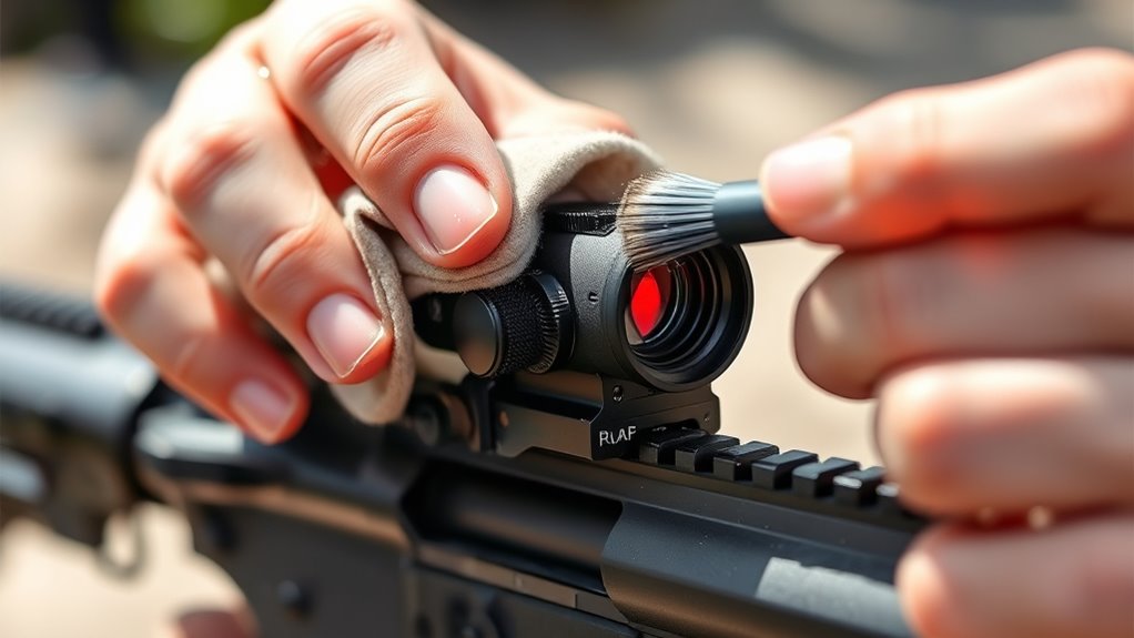 gentle cleaning for optics