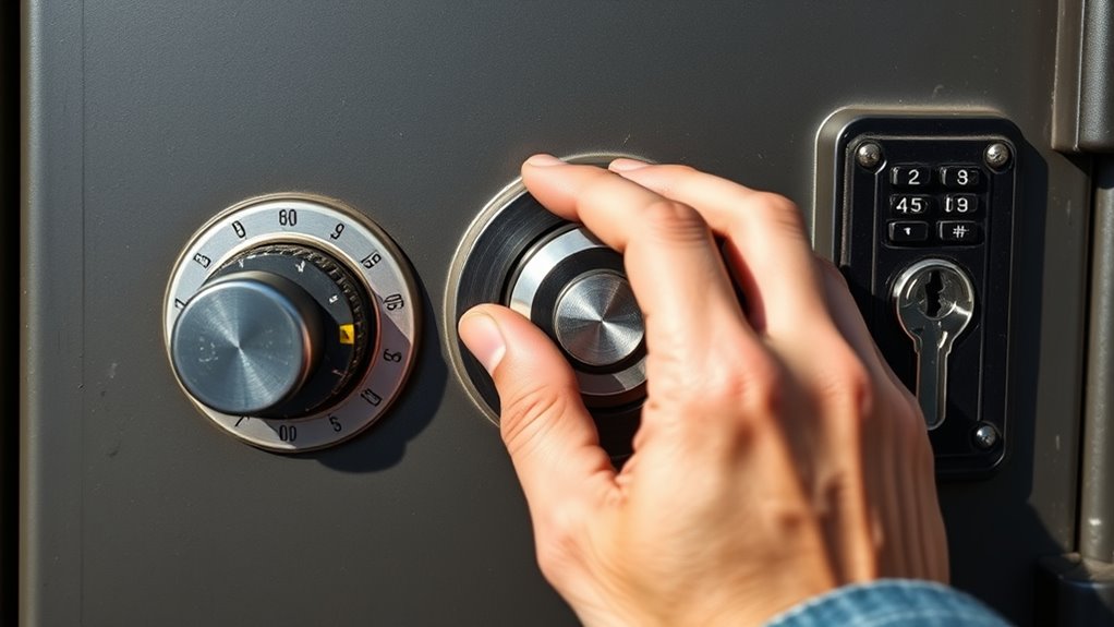 identify safe lock type