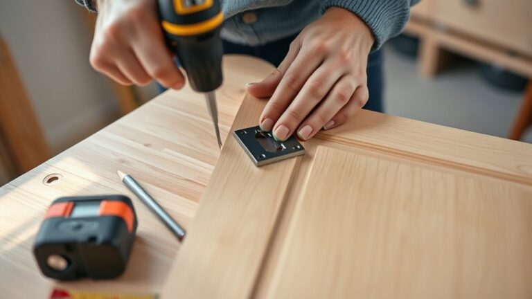 installing concealed hinges easily