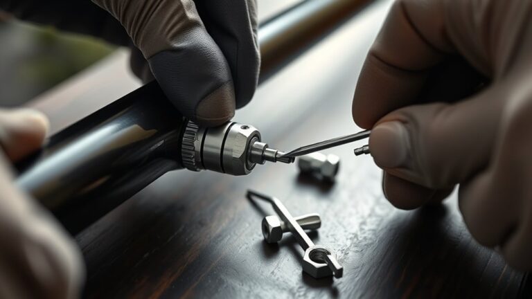 installing peep sight guide