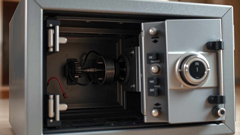 internal parts vulnerable to damage