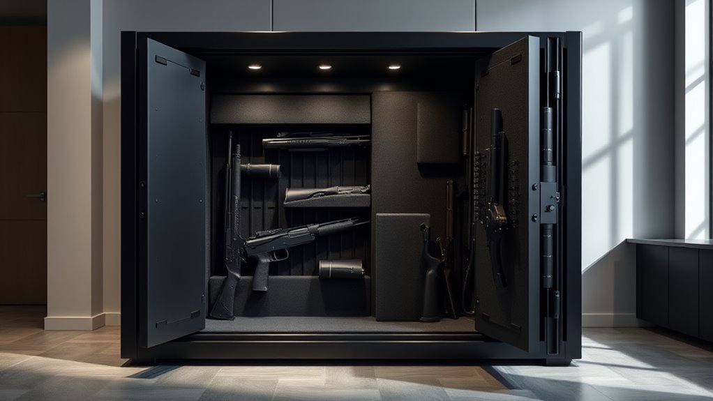large organized secure storage