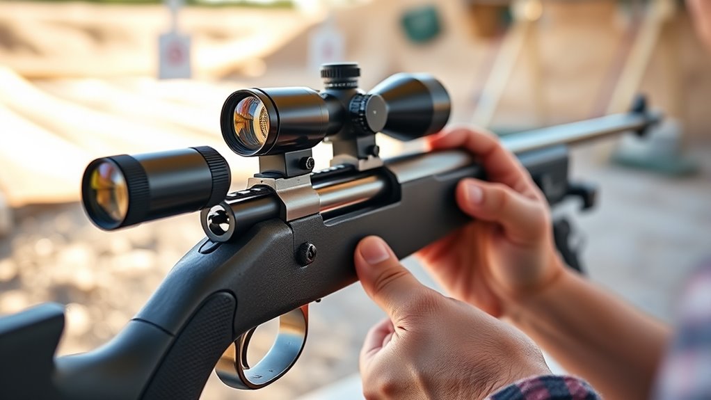 laser alignment for shooting