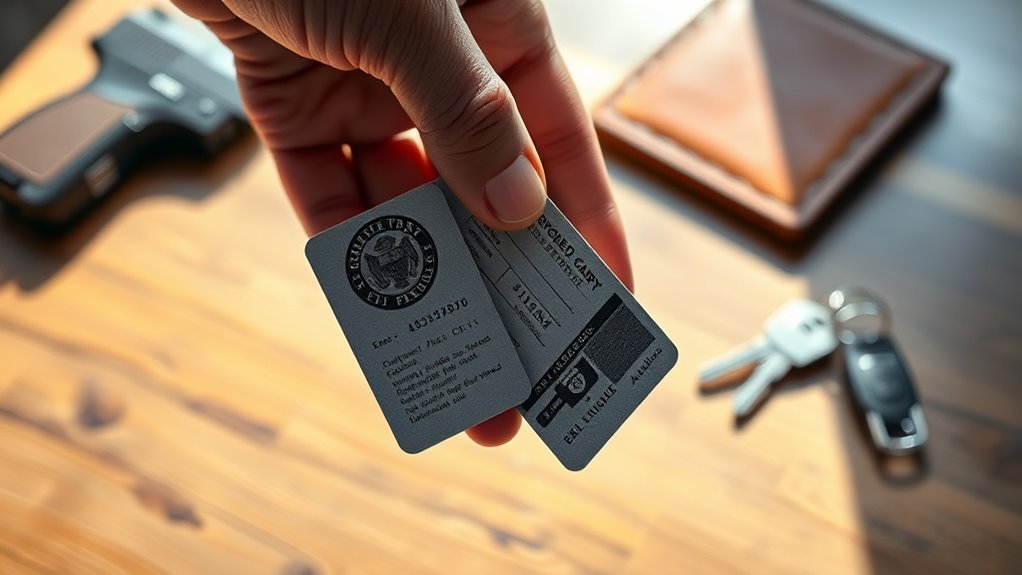 legal firearm carrying authorization