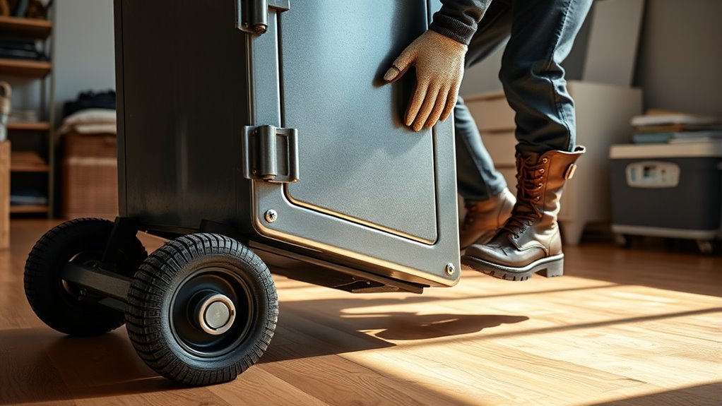moving gun safe easily