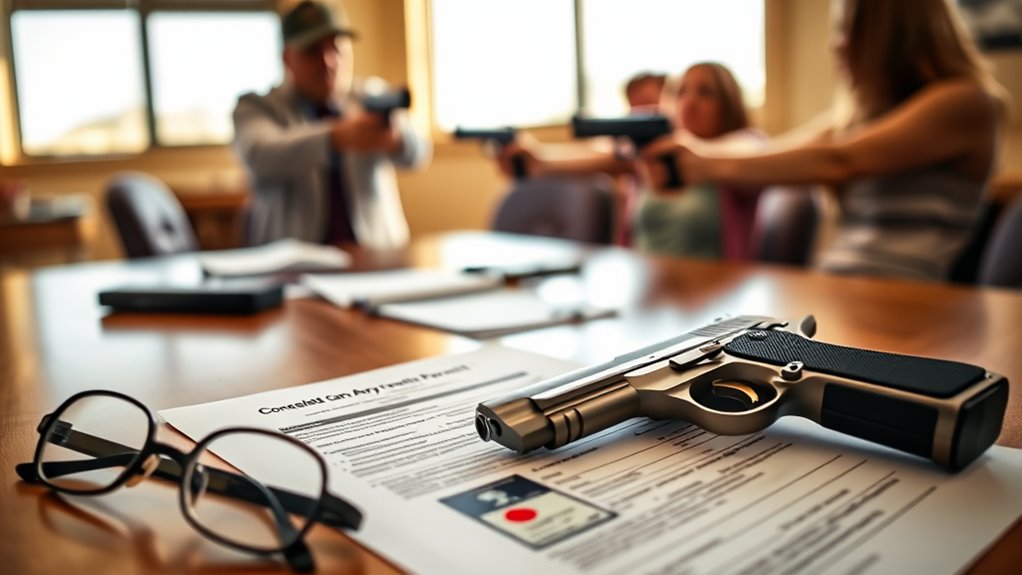 obtaining a concealed carry license
