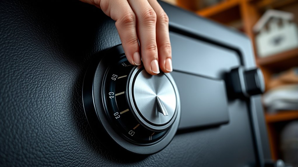 opening a safe correctly