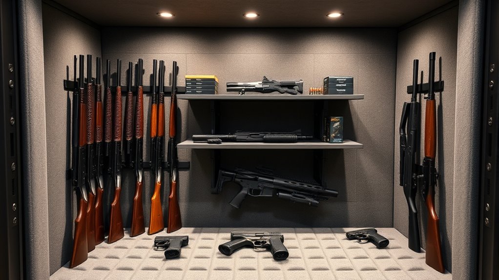 organize firearms by type