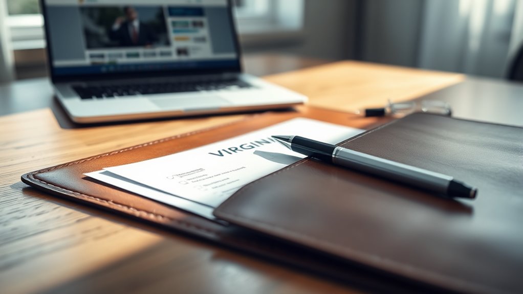 prepare documents for application