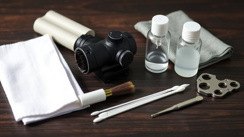 proper optics cleaning supplies