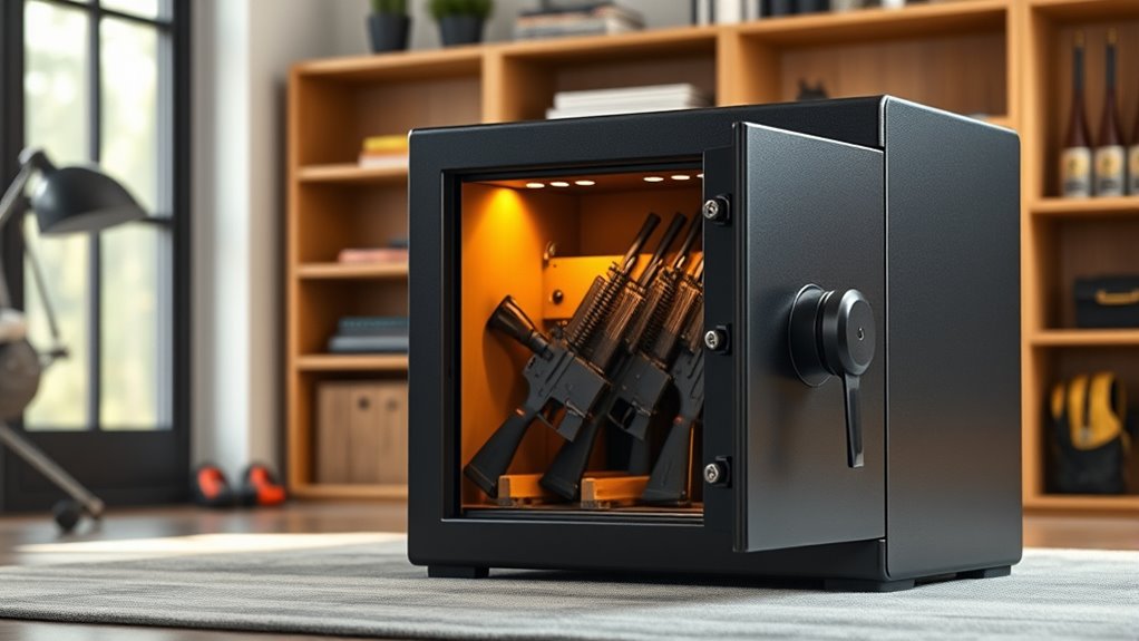 protect firearms from fire