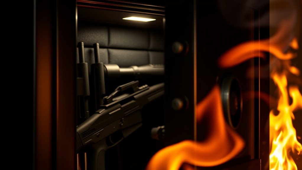 protects guns from fire