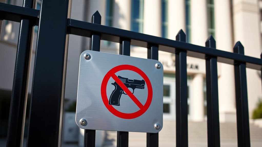 restricted concealed carry locations