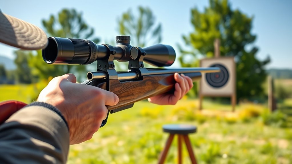 rifle scope sighting guide